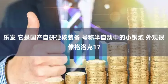 乐发 它是国产自研硬核装备 号称半自动中的小钢炮 外观很像格洛克17