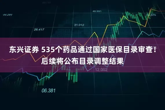 东兴证券 535个药品通过国家医保目录审查！后续将公布目录调整结果
