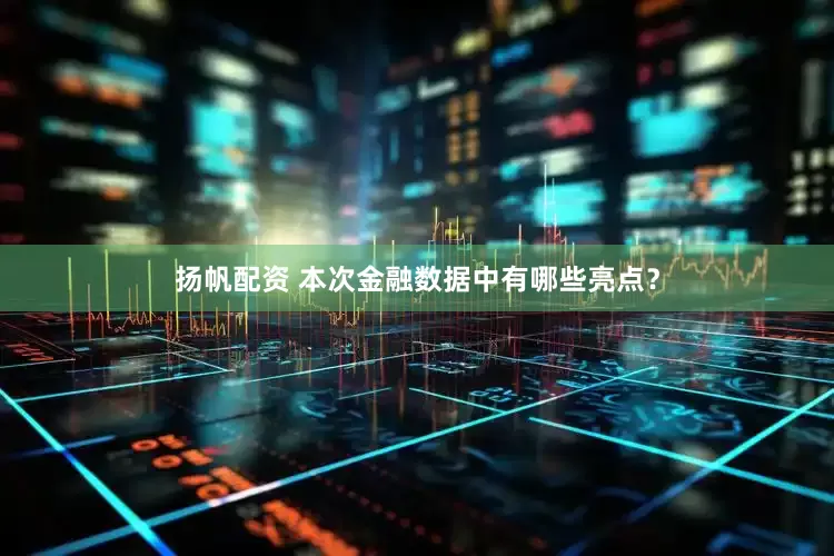扬帆配资 本次金融数据中有哪些亮点？
